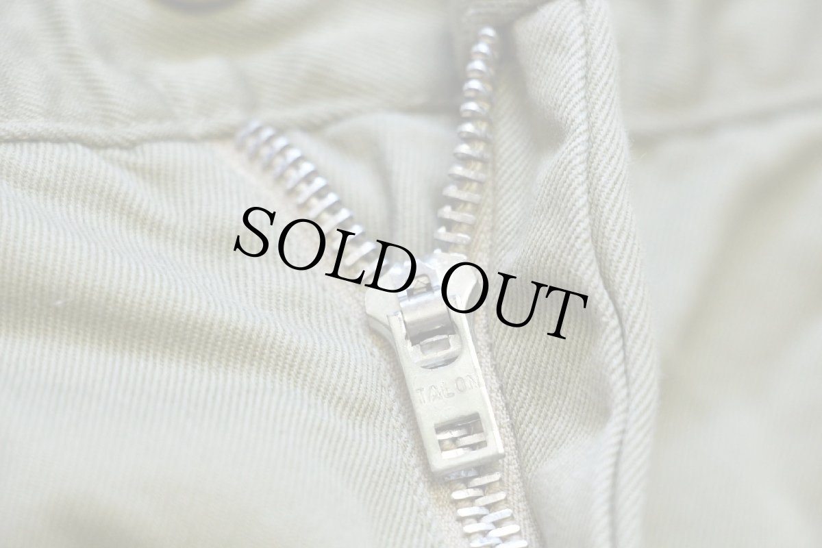 画像8: 60s GALEY＆LORD CRAMERTON ARMY CLOTH コットンツイル ワークパンツ カーキ w36 (8)