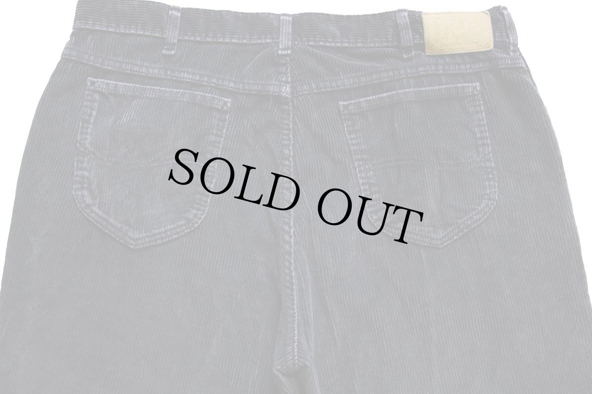 画像5: 80s USA製 Leeリー 205 太畝コーデュロイパンツ 濃紺 w38 L34 (5)