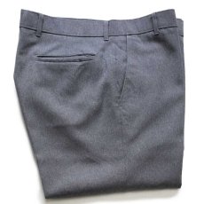 画像1: 80s Levi'sリーバイス ACTION SLACKS スラックス ポリエステルパンツ グレー w34★スタプレ (1)