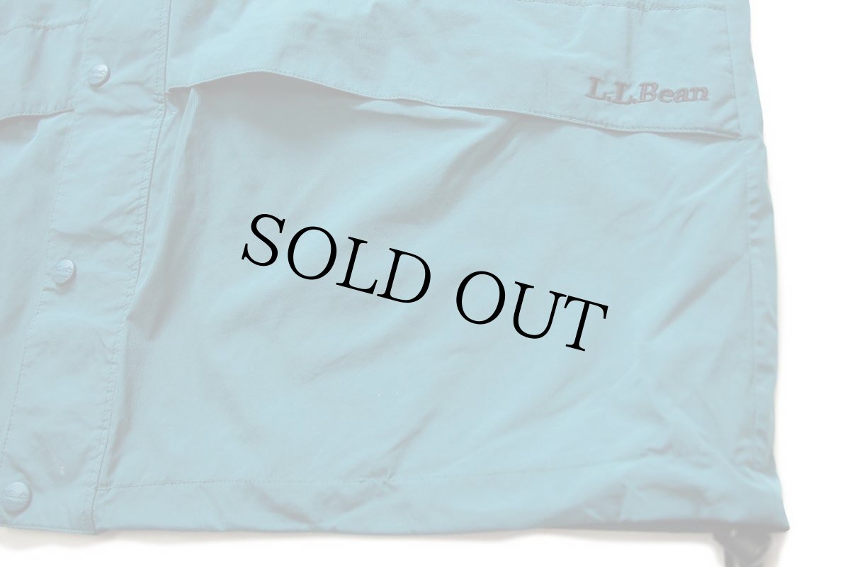 画像6: 90s L.L.Bean STOWAWAY GORE-TEXゴアテックス ナイロン マウンテンパーカー 緑 XL (6)