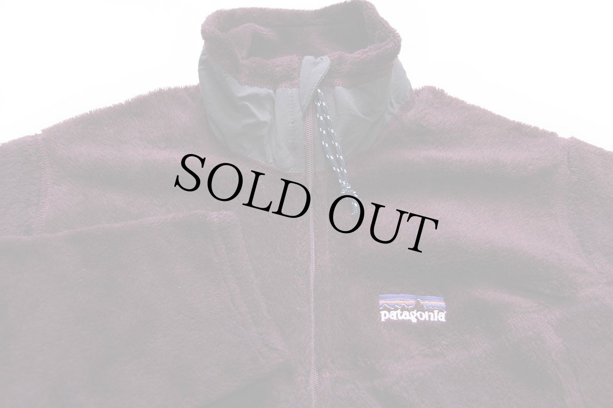 画像3: 00s ポルトガル製 patagoniaパタゴニア R2 POLARTEC フリースジャケット ワインレッド W-L★刺繍ロゴ (3)