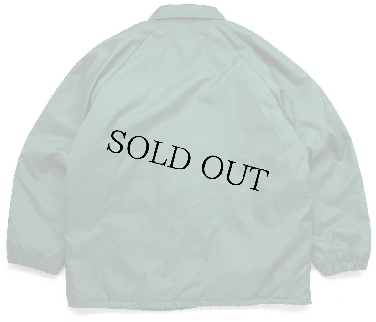 画像2: 90s USA製 HARTWELL 無地 ボアライナー ナイロン コーチジャケット 緑 L (2)