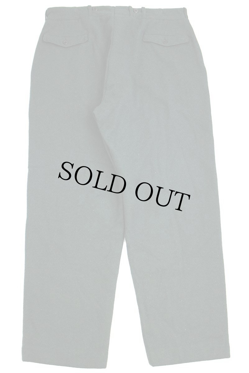 画像3: 70s Woolrichウールリッチ ウールパンツ 深緑 w38 (3)