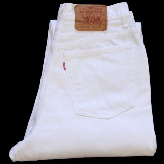 90s USA製 Levi'sリーバイス 17501 カラーデニムパンツ 後染め