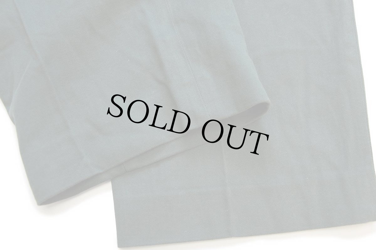 画像7: デッドストック★90s イタリア製 SISLEY ワンタック スラックス コットン×レーヨン パンツ 深緑 32 (7)