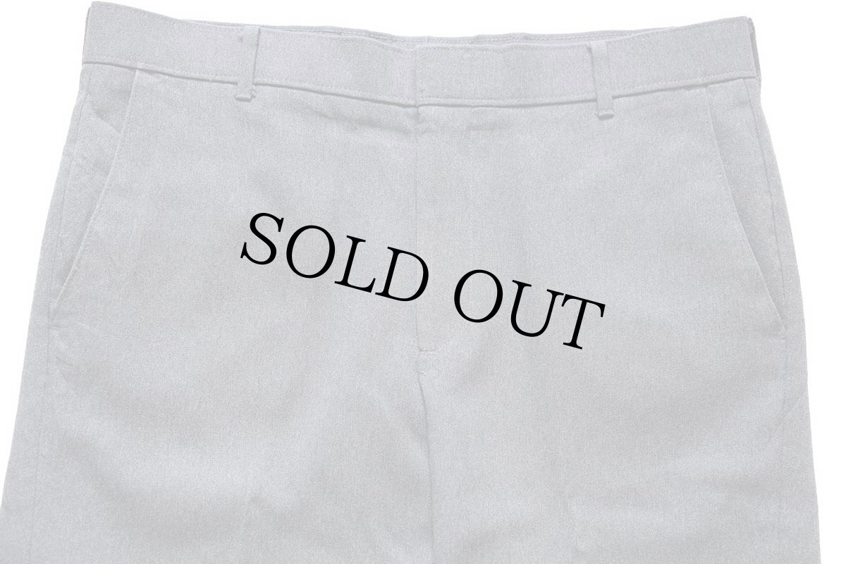 画像4: 80s Levi'sリーバイス ACTION SLACKS スラックス ポリエステルパンツ グレー w34★スタプレ (4)