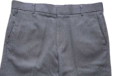 画像4: 80s Levi'sリーバイス ACTION SLACKS スラックス ポリエステルパンツ グレー w34★スタプレ (4)