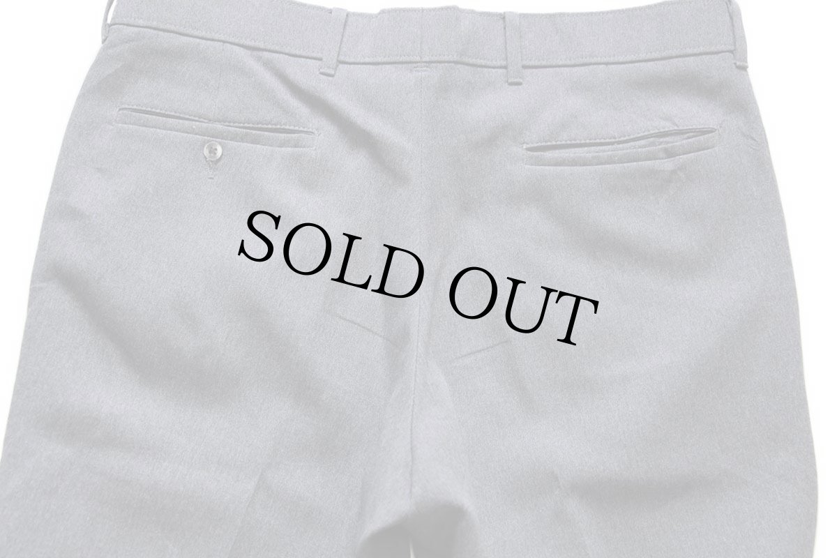 画像5: 80s Levi'sリーバイス ACTION SLACKS スラックス ポリエステルパンツ グレー w34★スタプレ (5)