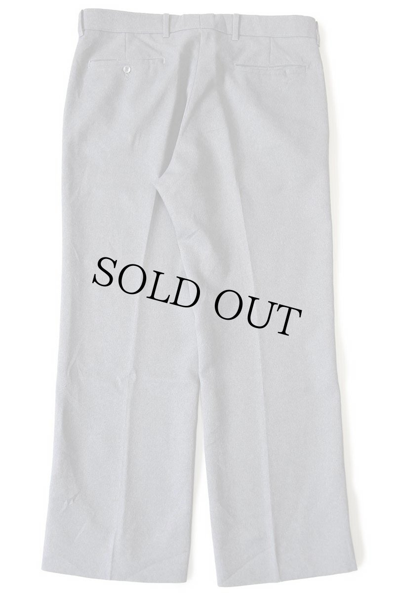 画像3: 80s Levi'sリーバイス ACTION SLACKS スラックス ポリエステルパンツ グレー w34★スタプレ (3)