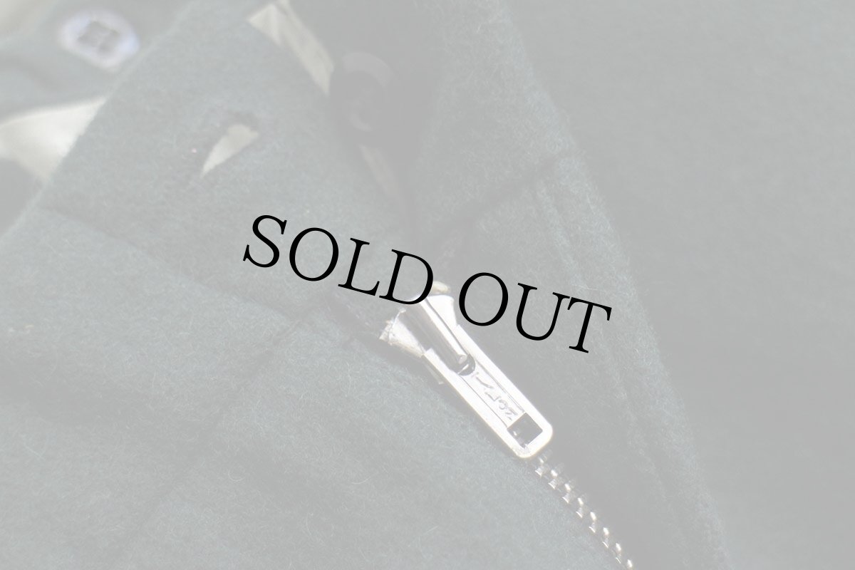 画像7: 70s Woolrichウールリッチ ウールパンツ 深緑 w38 (7)