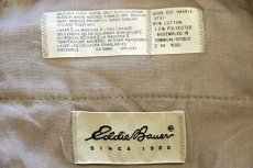 画像6: 00s EddieBauerエディーバウアー ツータック 太畝 コーデュロイパンツ 深緑 w38★スラックス (6)