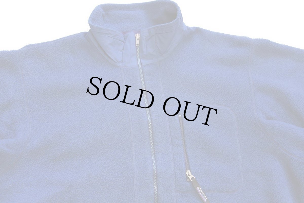 画像3: 90s USA製 patagoniaパタゴニア フリースジャケット 青紺 XXL★特大 (3)