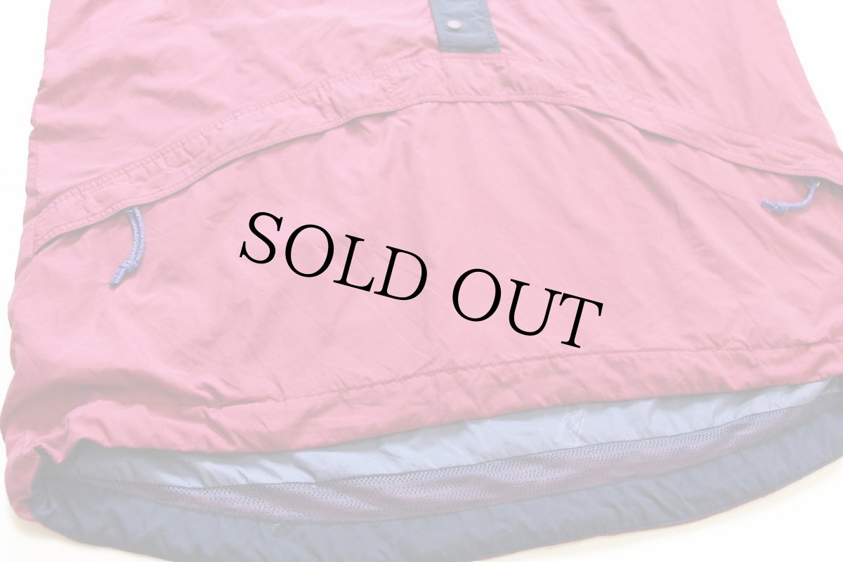 画像5: 90s patagoniaパタゴニア Back Bowl Anorakバックボウル ナイロン アノラックパーカー 赤紫 L (5)