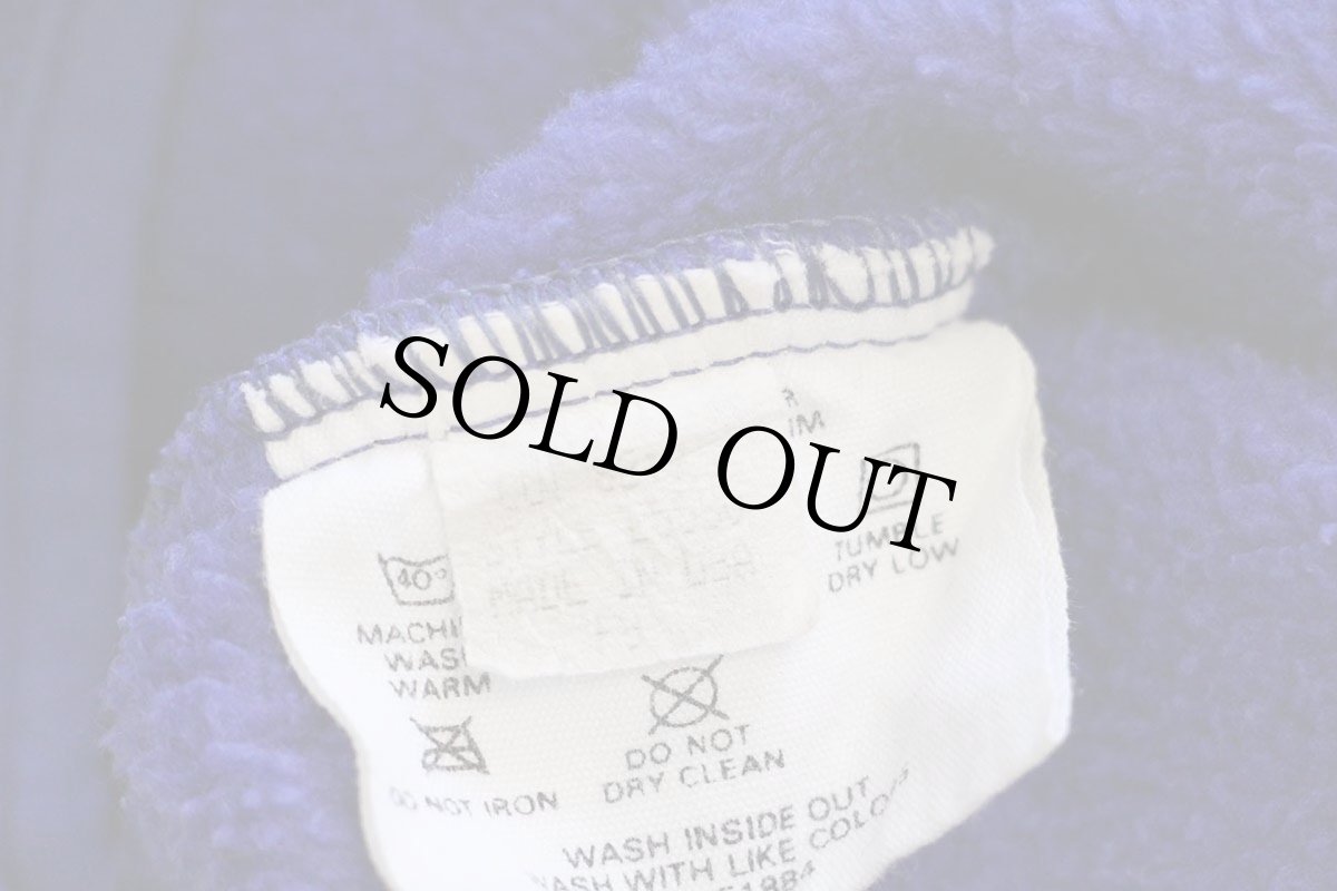 画像5: 80s USA製 patagoniaパタゴニア フリース スナップT 青紫 XL (5)