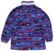 00s USA製 patagoniaパタゴニア 総柄 ハーフジップ プルオーバー
