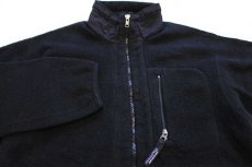 画像3: 90s USA製 patagoniaパタゴニア シンチラ フリースジャケット 黒 S (3)
