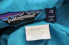 画像4: 80s USA製 patagoniaパタゴニア ナイロンライナー ハーフジップ プルオーバー フリース 黒 12 (4)