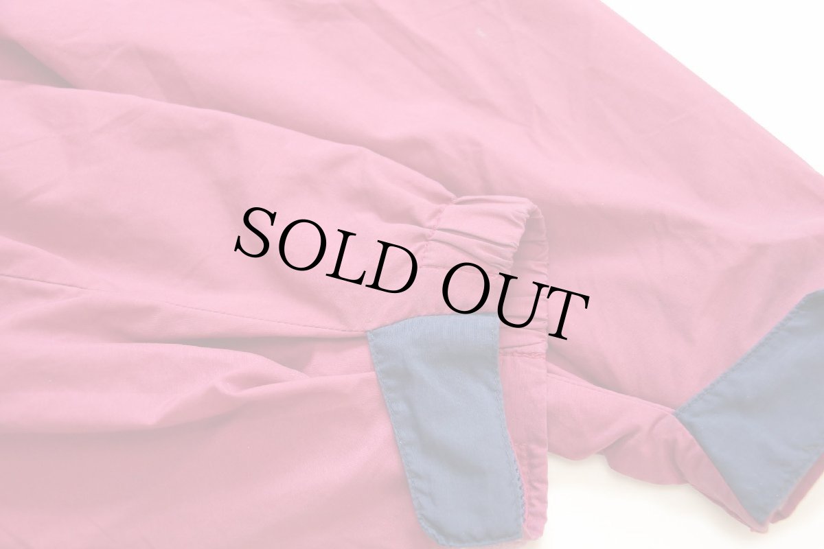 画像6: 90s patagoniaパタゴニア Back Bowl Anorakバックボウル ナイロン アノラックパーカー 赤紫 L (6)