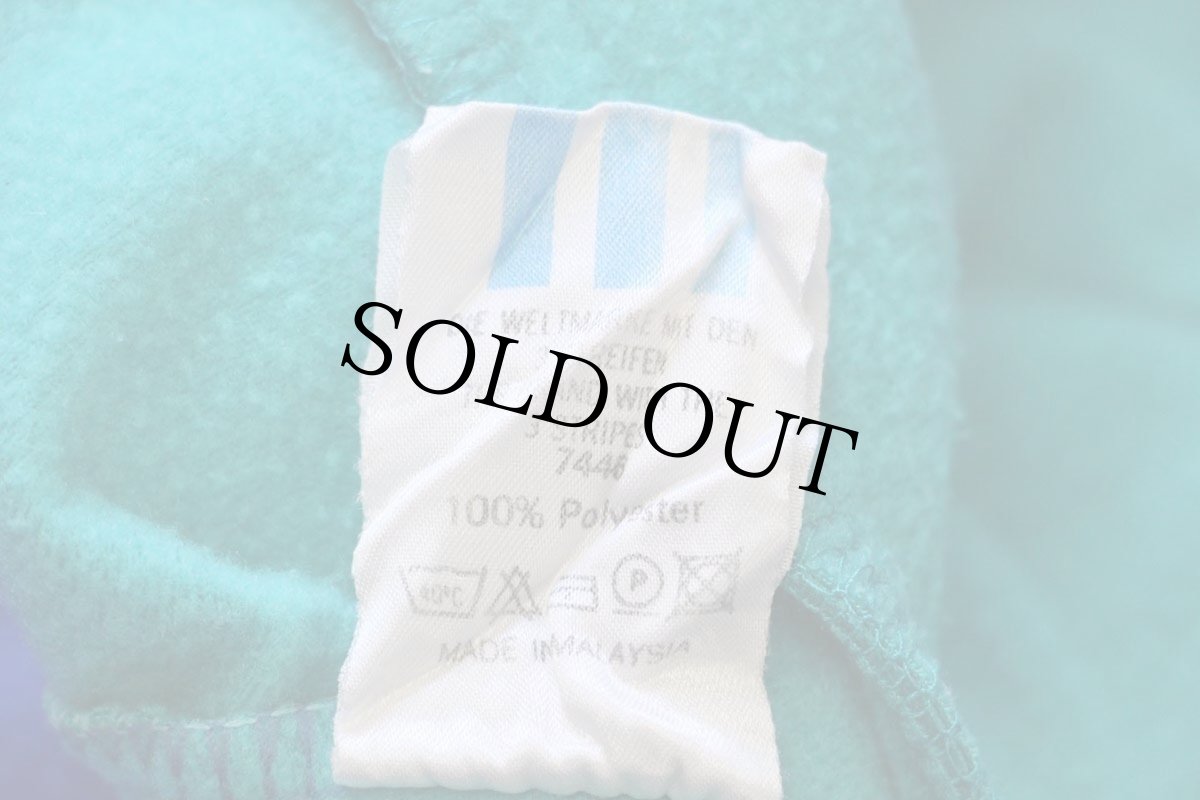 画像5: 90s adidasアディダス トレフォイル ロゴ刺繍 マルチカラー ハイネック ドルマンスリーブ トラックジャケット★ジャージ (5)