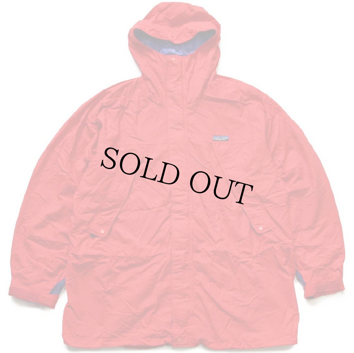 画像1: 90s patagoniaパタゴニア Storm Jacket ストームジャケット ナイロンパーカー 赤 L (1)