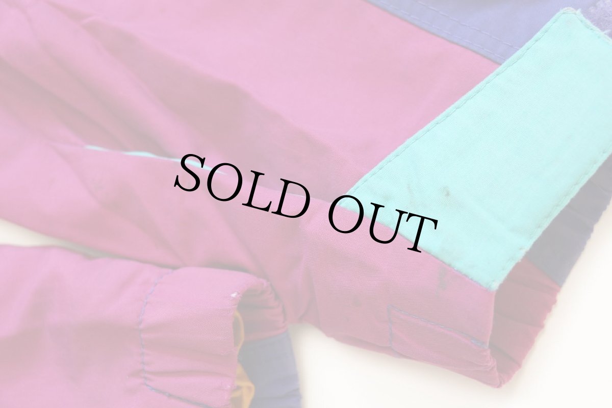 画像8: 90s patagoniaパタゴニア Storm Jacket ストームジャケット マルチカラー ナイロンパーカー (8)