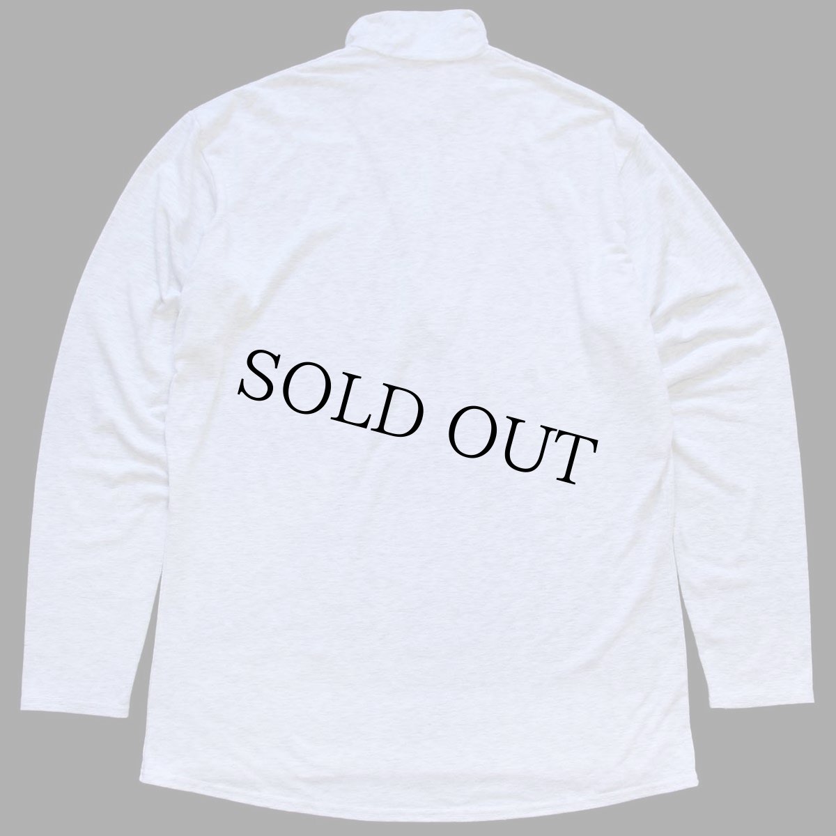 画像3: 90s USA製 patagoniaパタゴニア CAPILENEキャプリーン ハイネック ハーフジップ アンダーシャツ 杢ライトグレー XL (3)