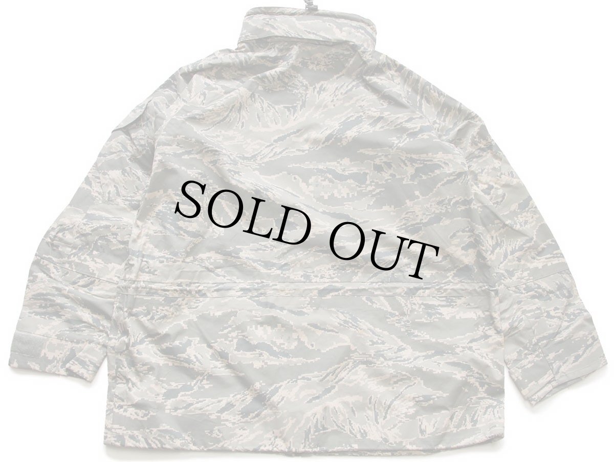 画像2: 00s 米軍 USAF APECS ABU デジタル タイガーカモ GORE-TEXゴアテックスパーカー XL-R (2)