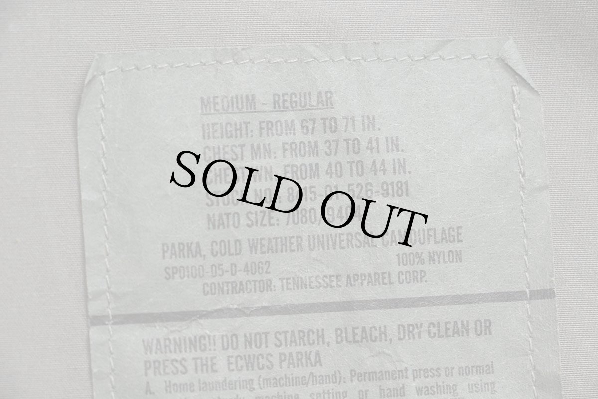 画像4: 00s 米軍 U.S.ARMY ECWCS GEN2 ACU UCP デジタルカモ GORE-TEXゴアテックスパーカー M-R (4)