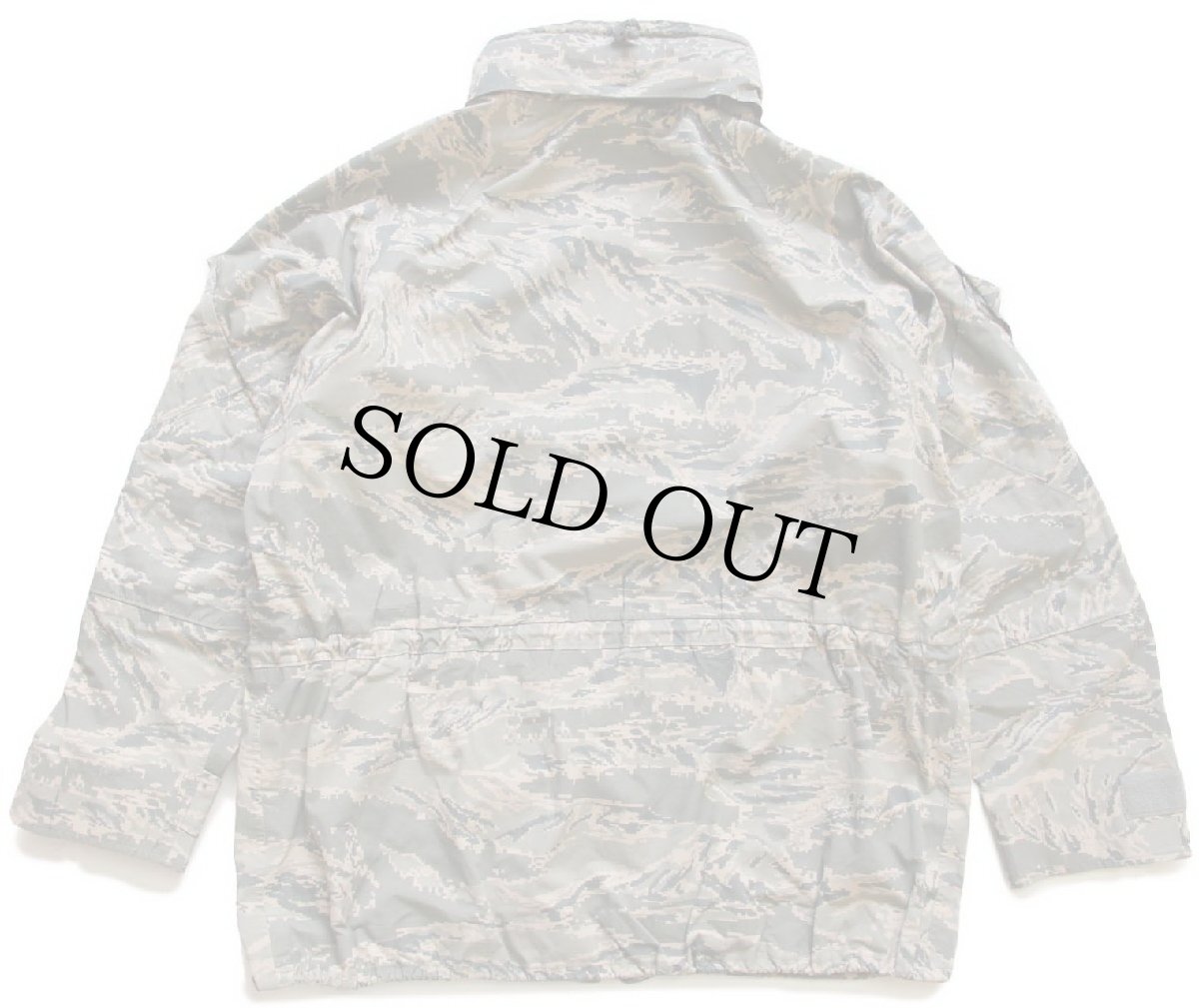 画像2: 00s 米軍 USAF APECS ABU デジタル タイガーカモ GORE-TEXゴアテックスパーカー M-R (2)