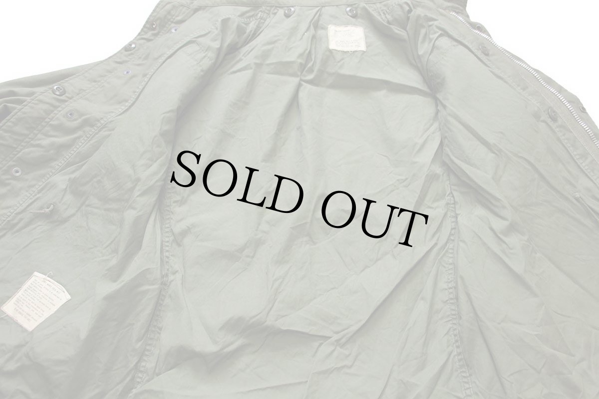 画像5: 60s 米軍 U.S.ARMY パッチ付き M-65 フィールドジャケット 2nd オリーブグリーン S-S★ALPHAアルファ (5)