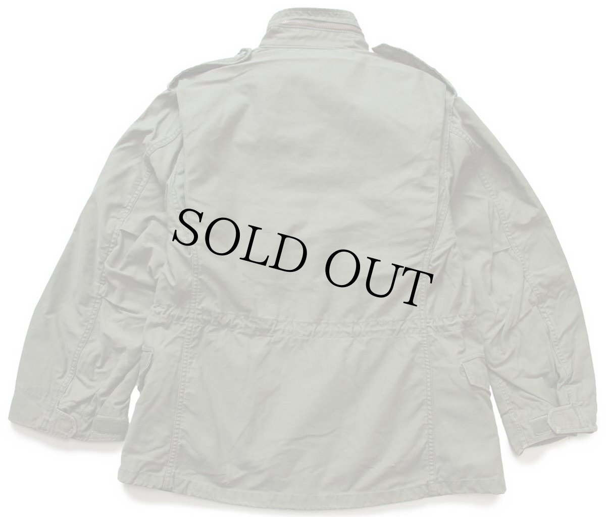 画像2: 70s 米軍 U.S.ARMY M-65 フィールドジャケット オリーブグリーン S-S (2)