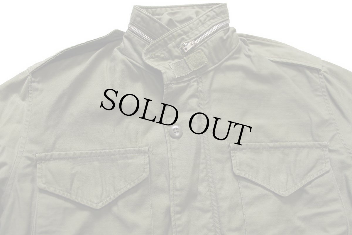 画像3: 70s 米軍 U.S.ARMY M-65 フィールドジャケット 2nd オリーブグリーン S-S★ALPHAアルファ (3)