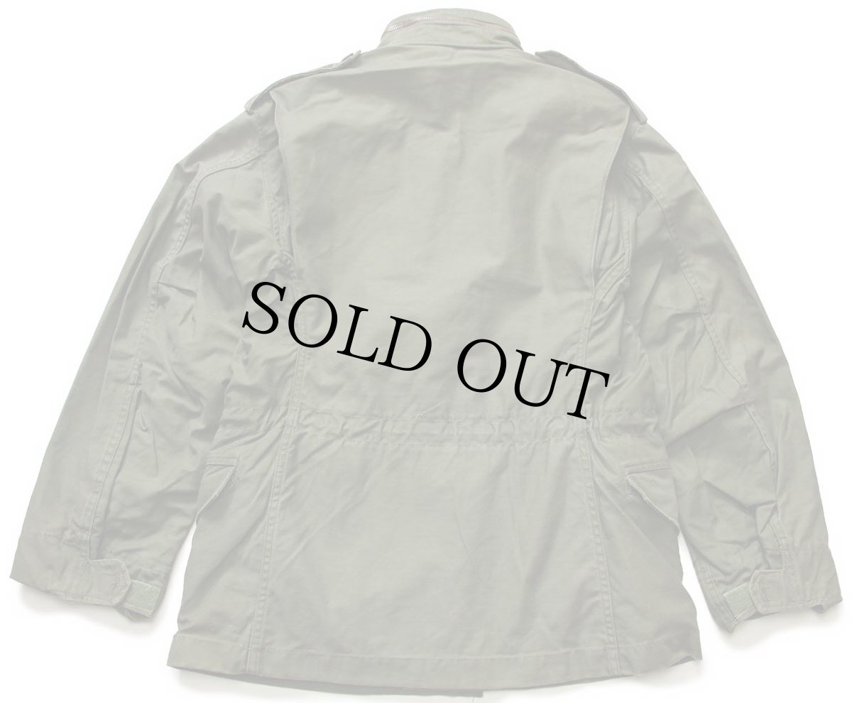 画像2: 80s 米軍 U.S.ARMY M-65 フィールドジャケット オリーブグリーン XS-S (2)