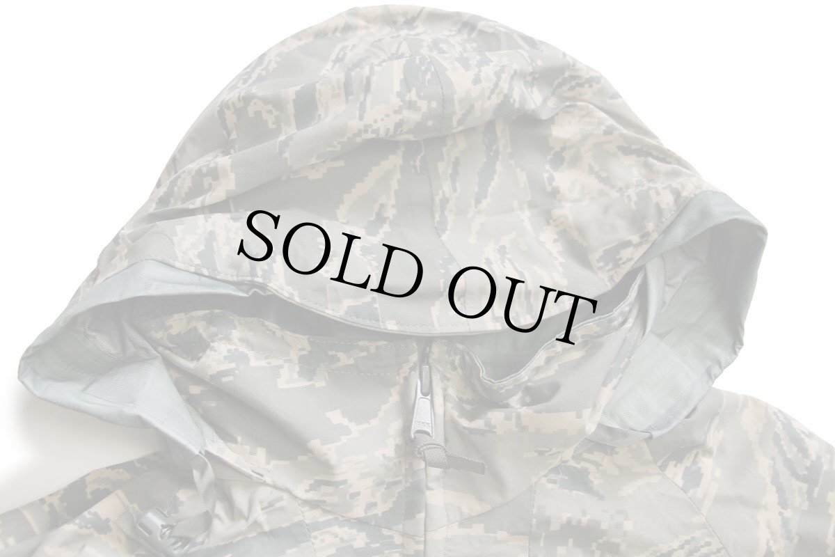 画像4: 00s 米軍 USAF APECS ABU デジタル タイガーカモ GORE-TEXゴアテックスパーカー XL-R (4)