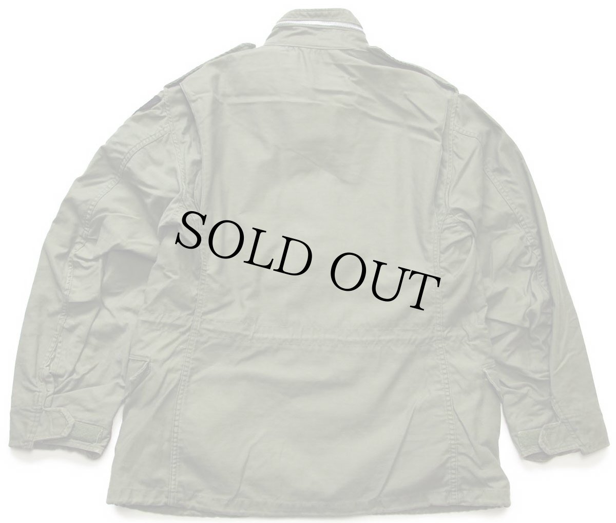 画像2: 60s 米軍 U.S.ARMY パッチ付き M-65 フィールドジャケット 2nd オリーブグリーン S-S★ALPHAアルファ (2)