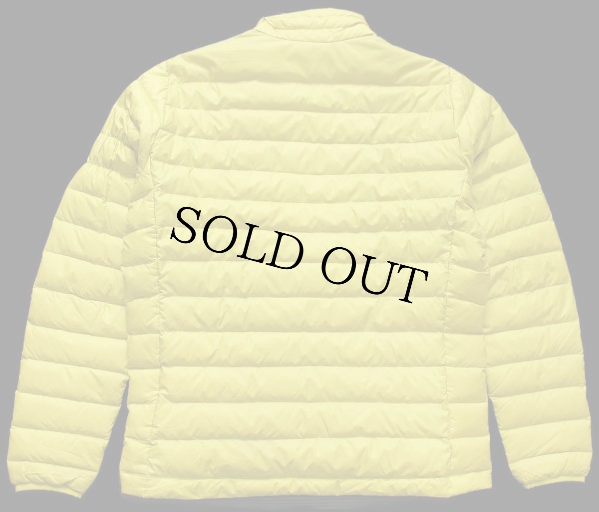 画像2: patagoniaパタゴニア Down Sweater ダウンセーター ナイロン ダウンジャケット 黄緑 M (2)