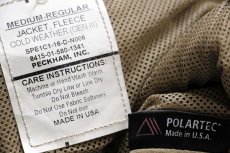 画像4: 16 USA製 米軍 ECWCS GEN3 LEVEL3 POLARTEC フリースジャケット コヨーテ タン M-R (4)