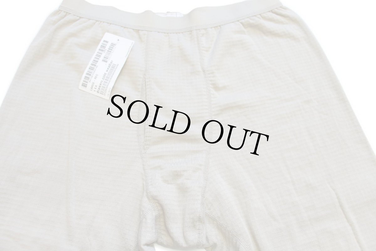 画像4: デッドストック★14 米軍 ECWCS GEN3 LEVEL2 ドロワーズ グリッドフリース インナーパンツ サンドベージュ L-R (4)