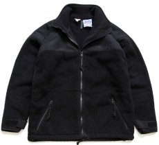 画像1: 00s 米軍 U.S.ARMY ECWCS GEN2 LEVEL3 POLARTEC フリースジャケット 黒 L (1)