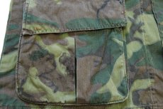 画像6: 60s 米軍 U.S.ARMY ERDL グリーンリーフカモ ジャングルファティーグジャケット 3rd 初期型 ノンリップ S-R (6)