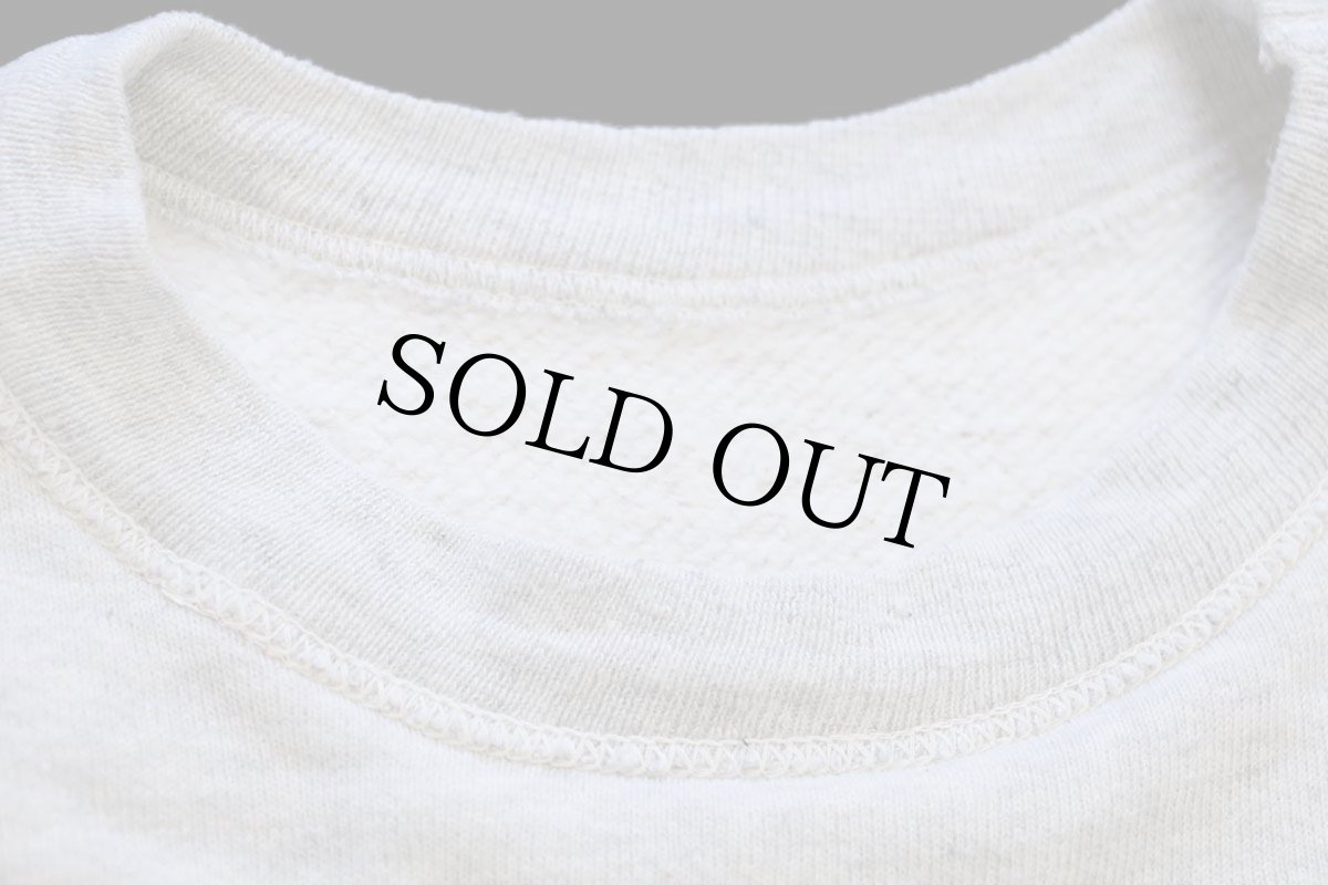 画像5: 50s BSA ボーイスカウト CAMP CLARK PORTLAND AREA COUNCIL 染み込みプリント コットン スウェット オートミール (5)