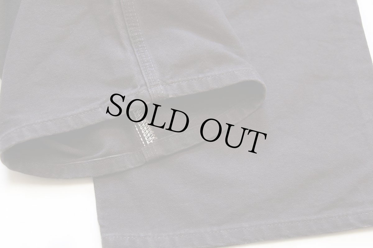 画像7: メキシコ製 carharttカーハート ダブルニー ダック地 ペインターパンツ 焦げ茶 w38 L30 (7)