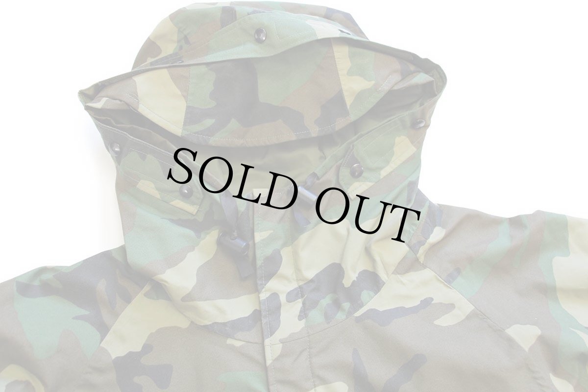 画像3: 90s 米軍 U.S.ARMY ECWCS GEN1 ウッドランドカモ GORE-TEXゴアテックスパーカー L-R (3)