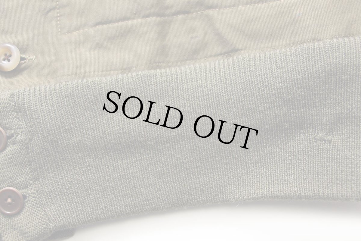 画像9: ビンテージ イタリア軍 チンスト付き ボアライナー デッキジャケット カスタム オリーブ★N-1 (9)