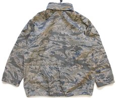 画像2: 00s 米軍 USAF APECS ABU デジタル タイガーカモ GORE-TEXゴアテックスパーカー M-S (2)
