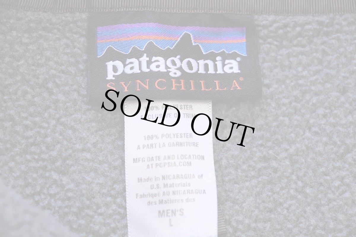 画像4: patagoniaパタゴニア シンチラ フリース スナップT NUG L (4)