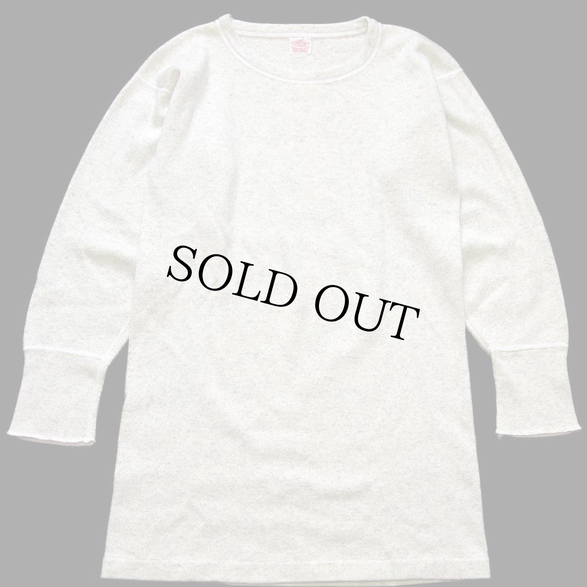 画像2: 50s FAITH MILLS ウール×コットン アンダーシャツ オートミール (2)