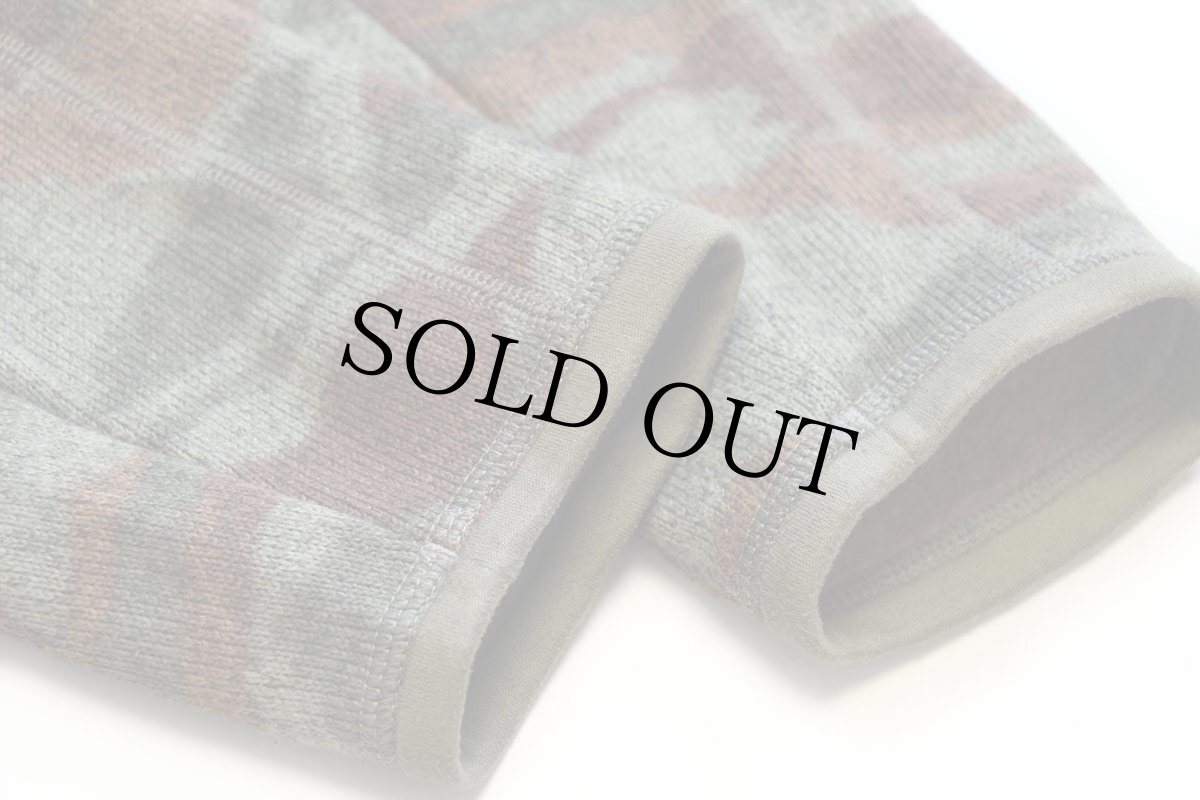 画像5: patagoniaパタゴニア ベターセーター 迷彩柄 ハイネック ハーフジップ プルオーバー フリース BWSK M (5)