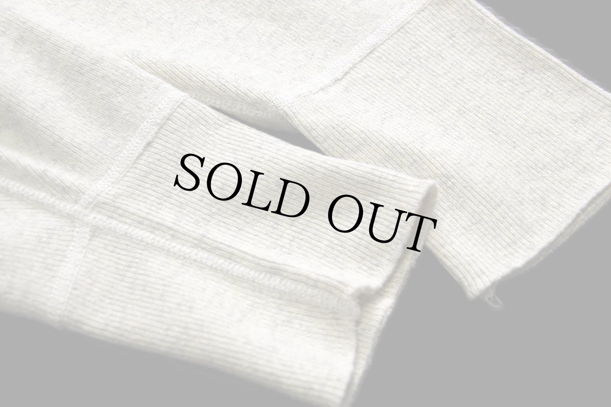 画像7: 50s FAITH MILLS ウール×コットン アンダーシャツ オートミール (7)