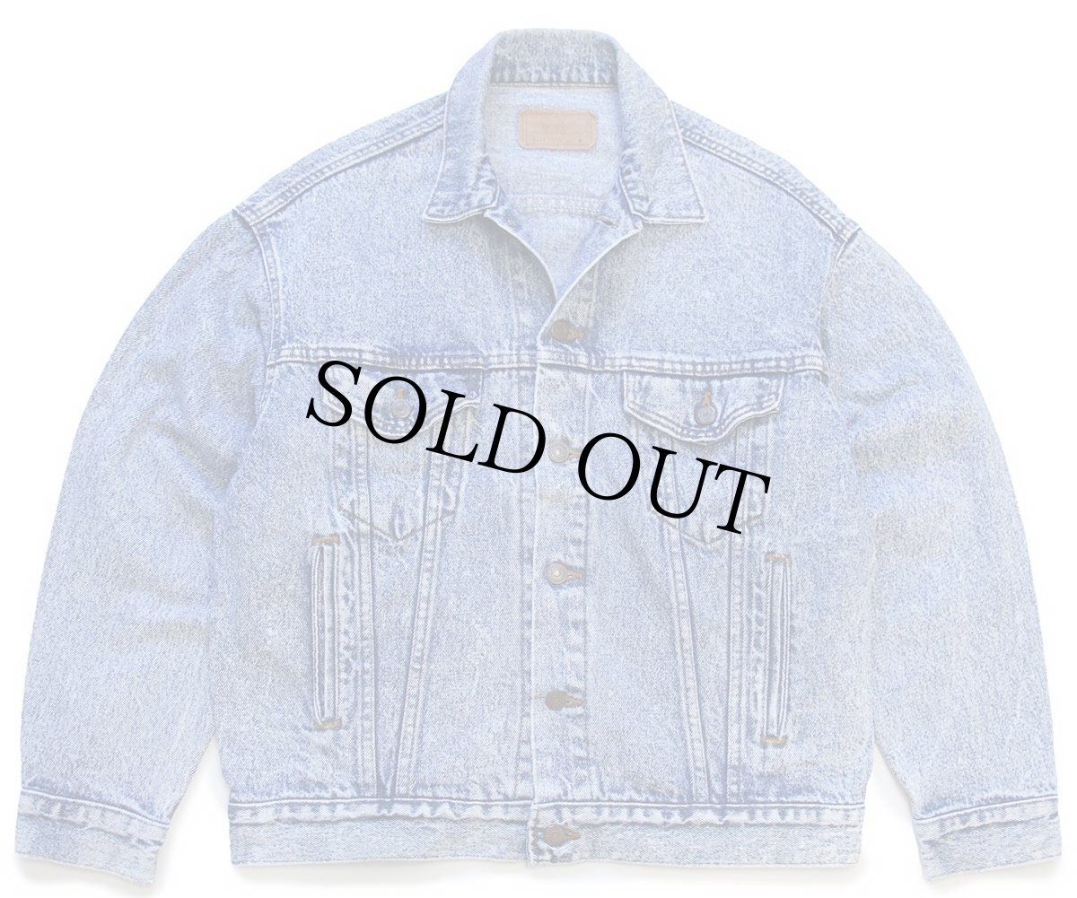 画像1: 80s USA製 Levi'sリーバイス 70507 ケミカルウォッシュ デニムジャケット 4ポケット M★アシッド (1)